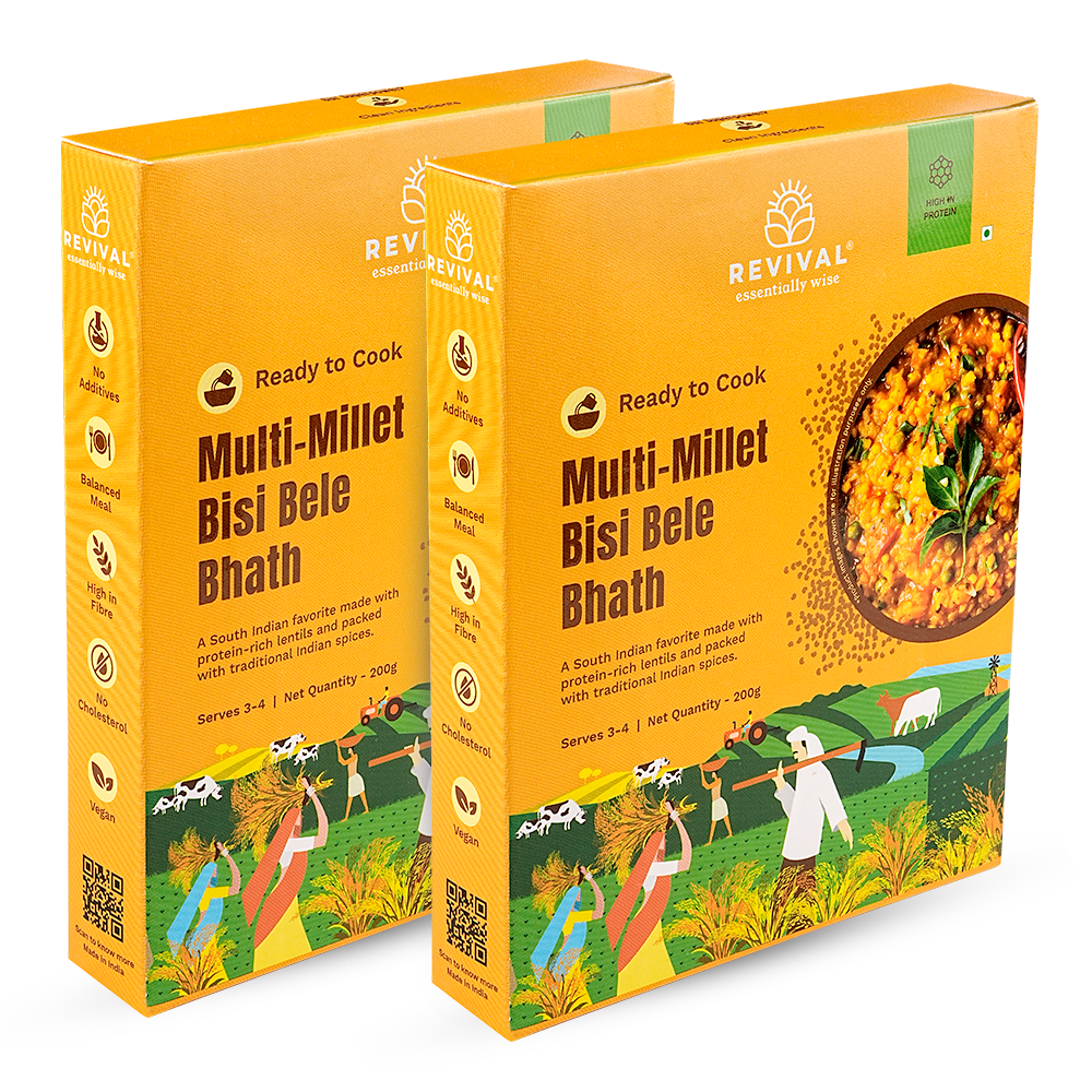Multi-Millet Bisi Bele Bhath Pack Of 2
