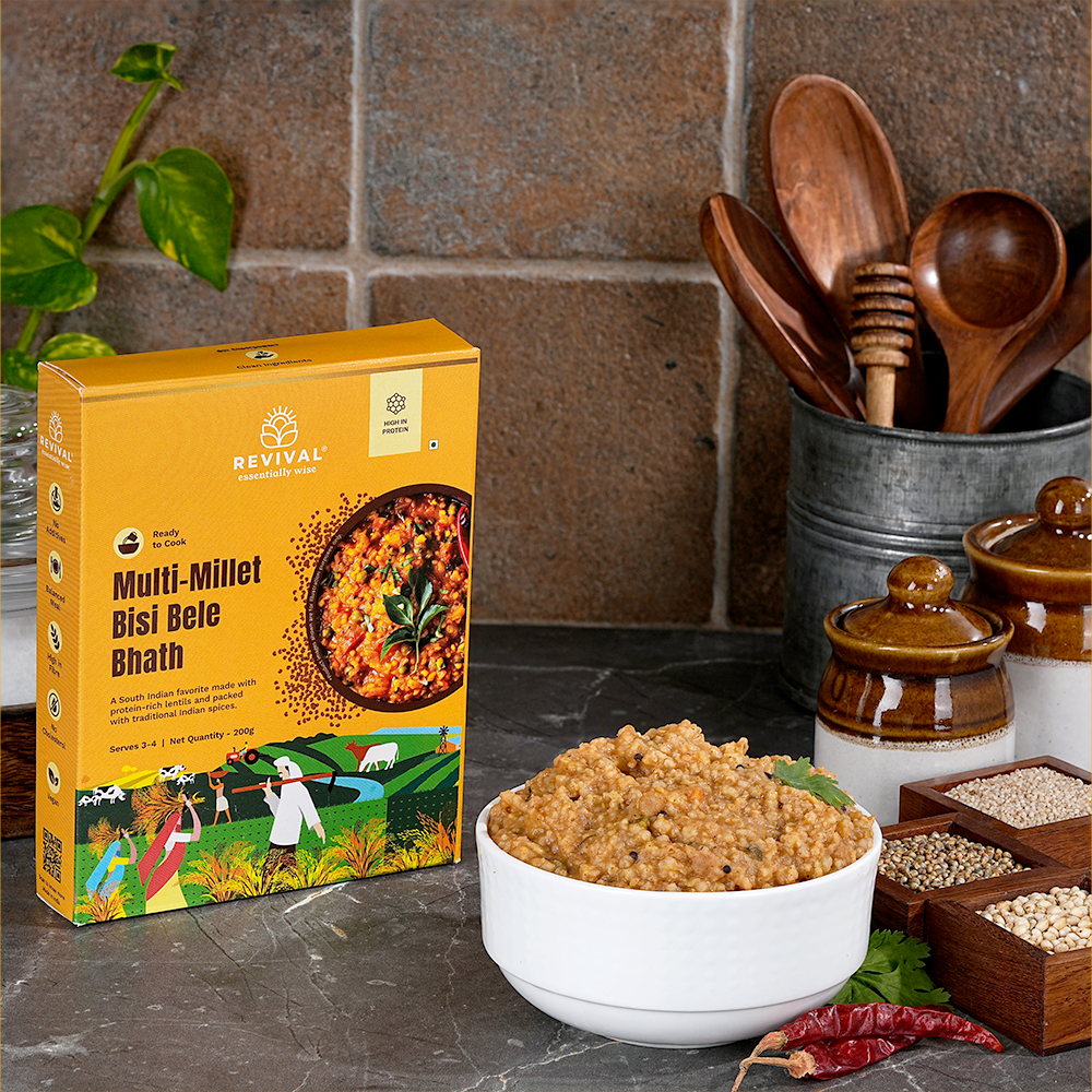 Multi-Millet Bisi Bele Bhath Pack Of 2