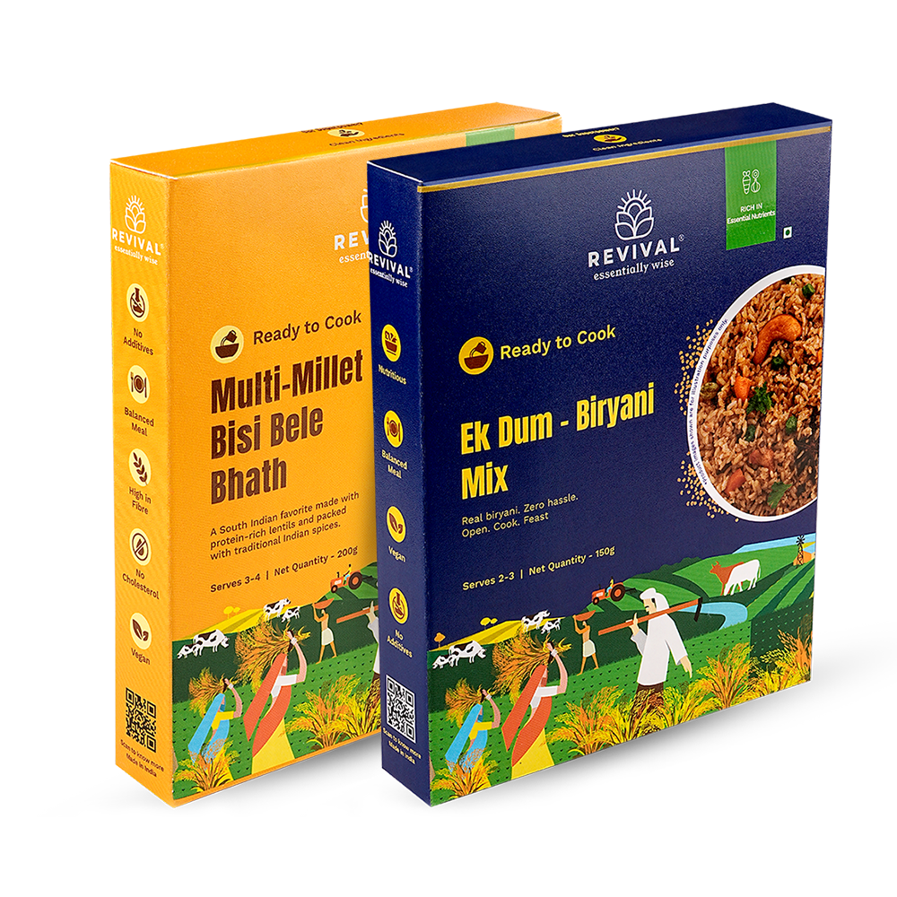 Ek Dum - Biryani Mix with Multi-Millet Bisi Bele Bhath