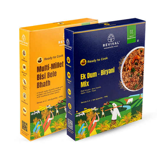 Ek Dum - Biryani Mix with Multi-Millet Bisi Bele Bhath