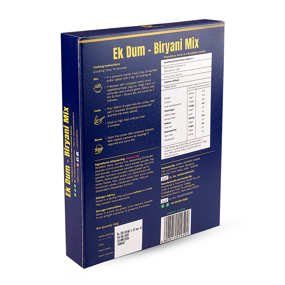 Ek Dum - Biryani Mix