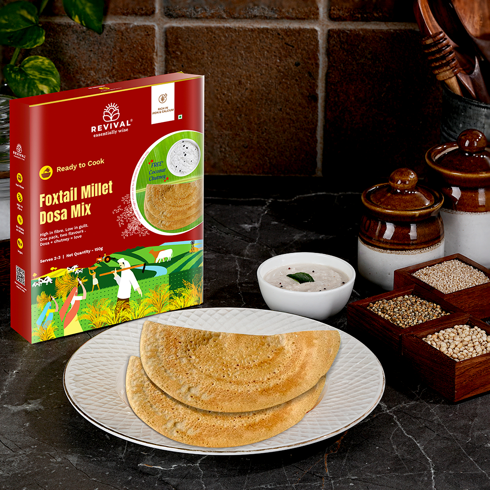 Ek Dum - Biryani Mix with Foxtail Millet Dosa Mix