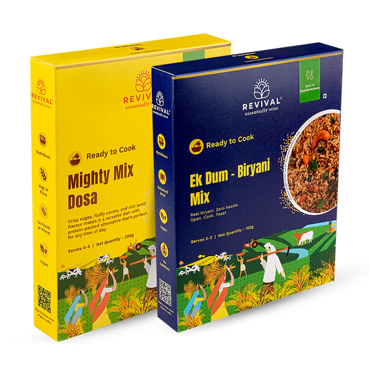 Ek Dum - Biryani Mix with Mighty Mix Dosa