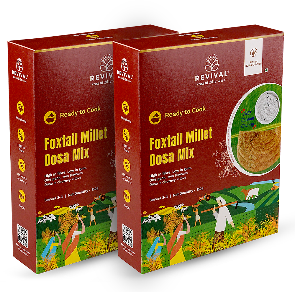 Foxtail Millet Dosa Mix Pack of 2