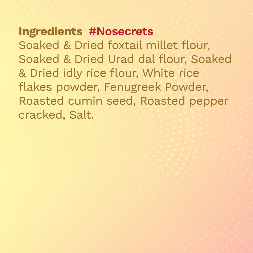 Foxtail Millet Dosa Mix Pack of 2