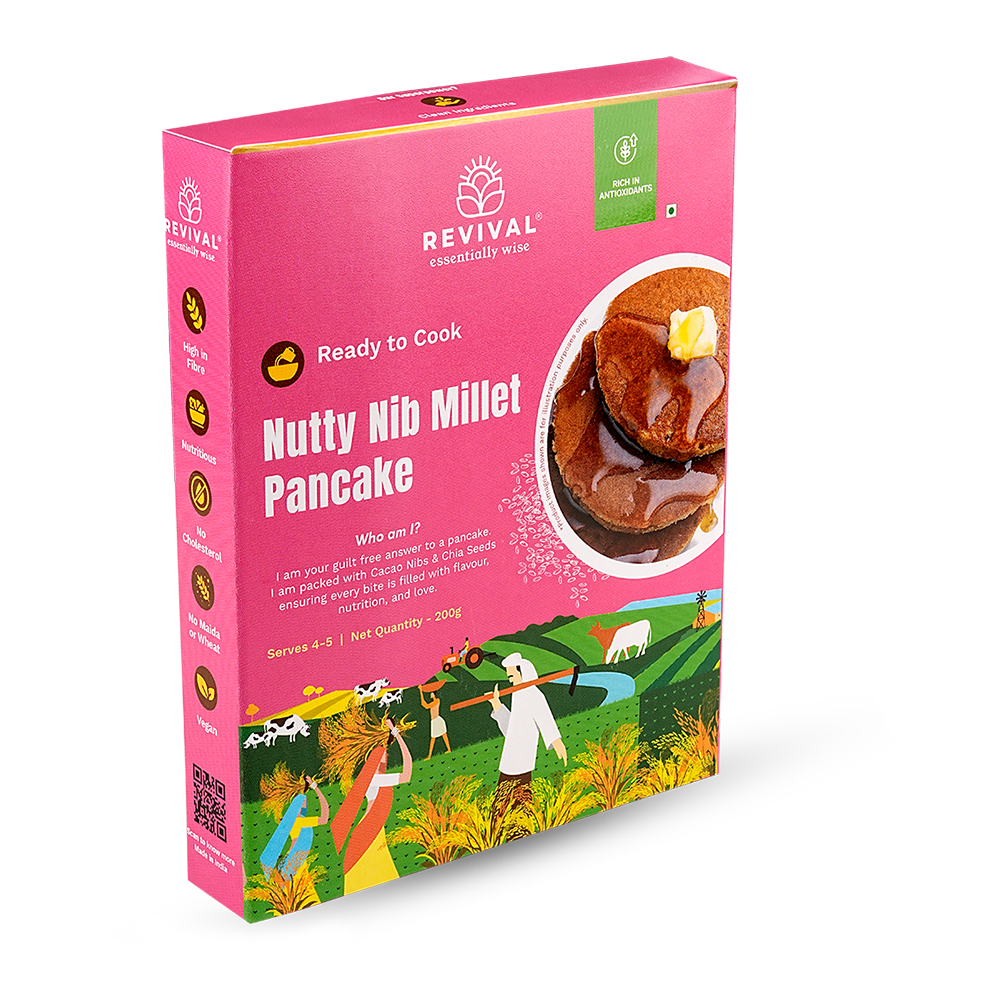 Nutty Nib Millet Pancake Mix