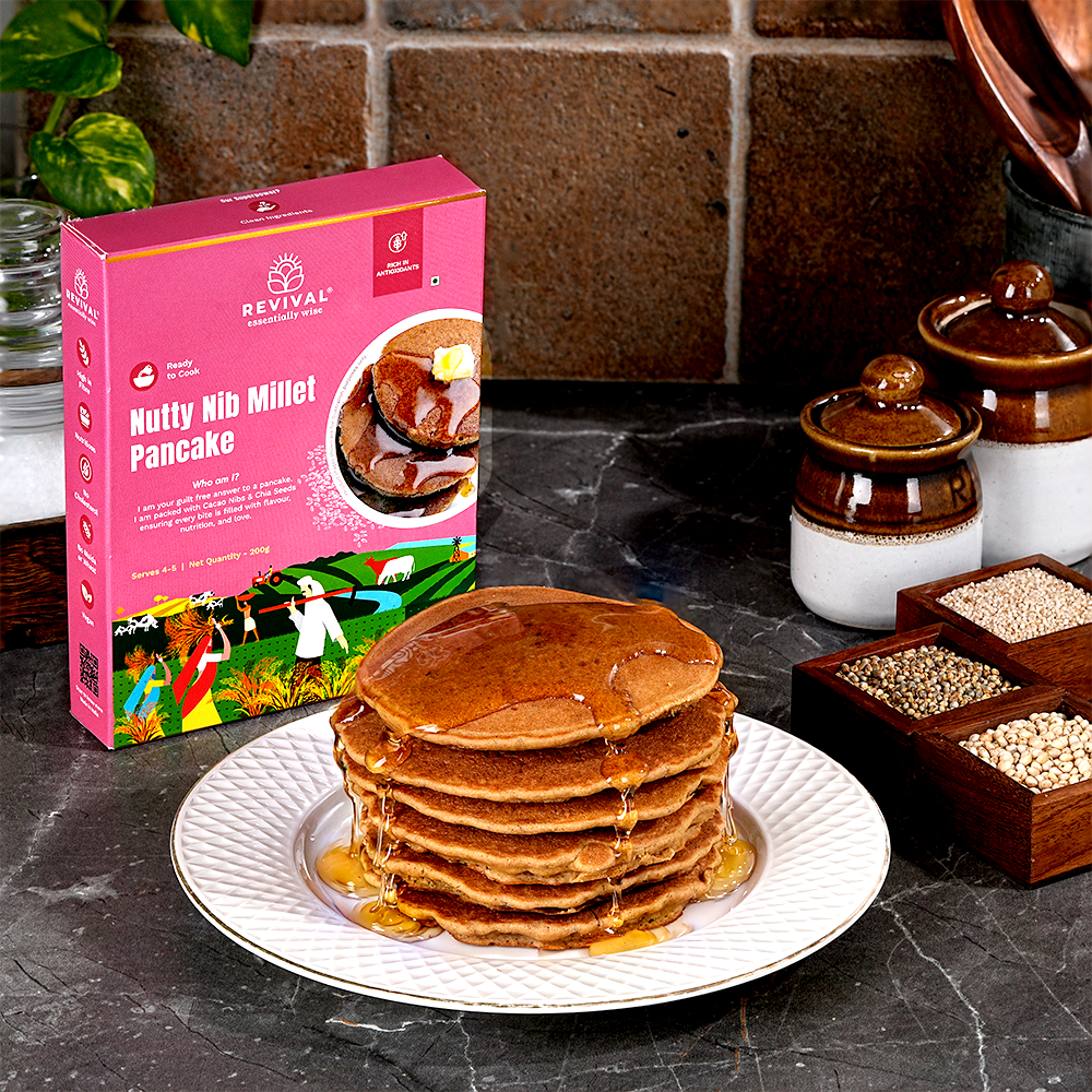 Nutty Nib Millet Pancake Mix