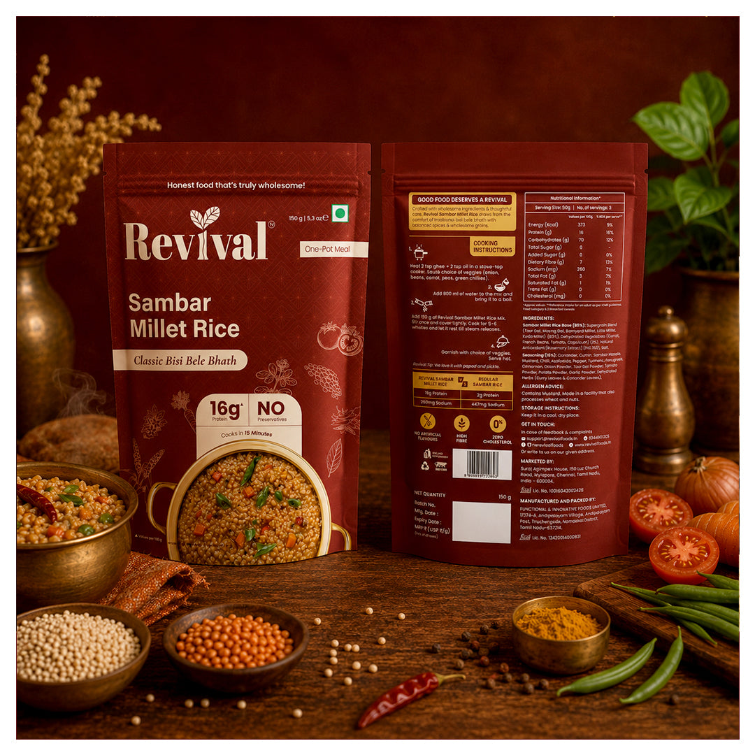 Sambar Millet Rice Mix