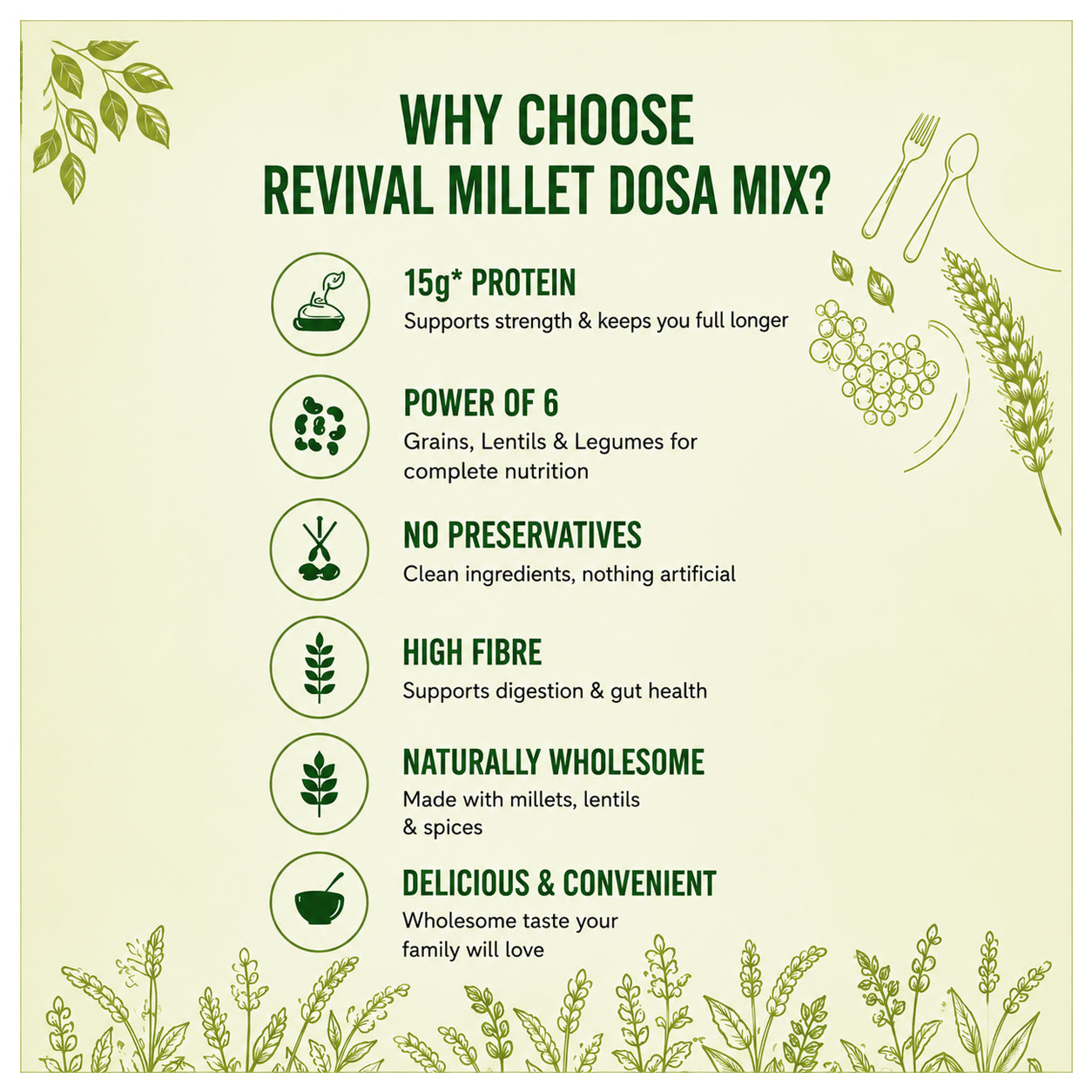 Millet Dosa Mix