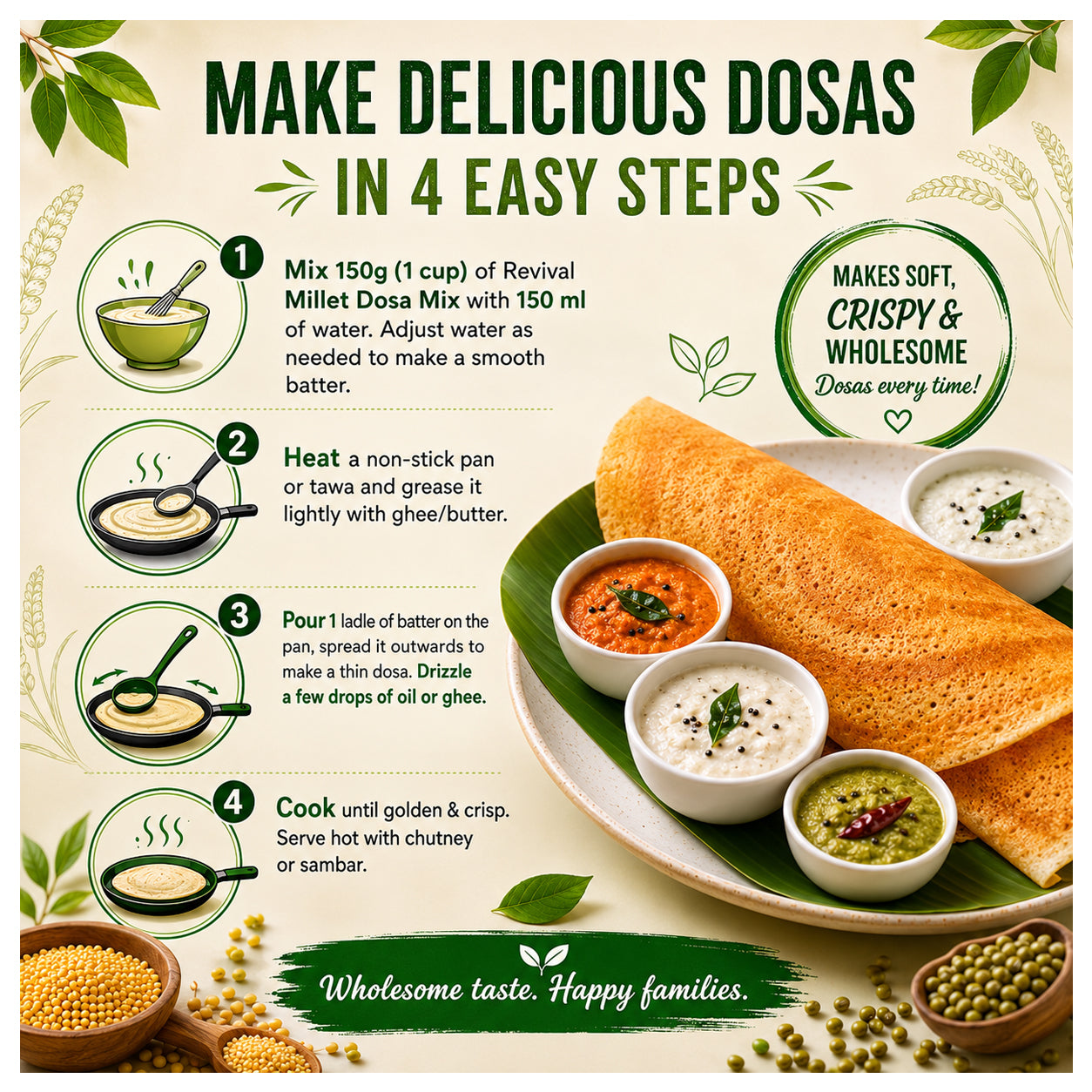 Millet Dosa Mix