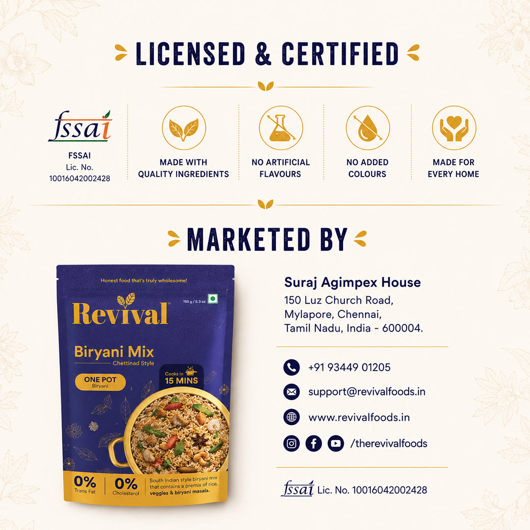 Biryani Mix - Chettinad Style