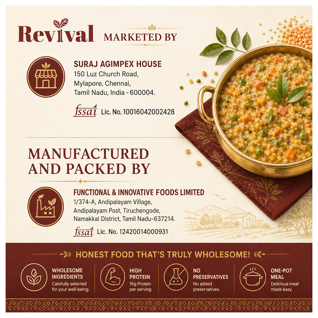 Sambar Millet Rice Mix