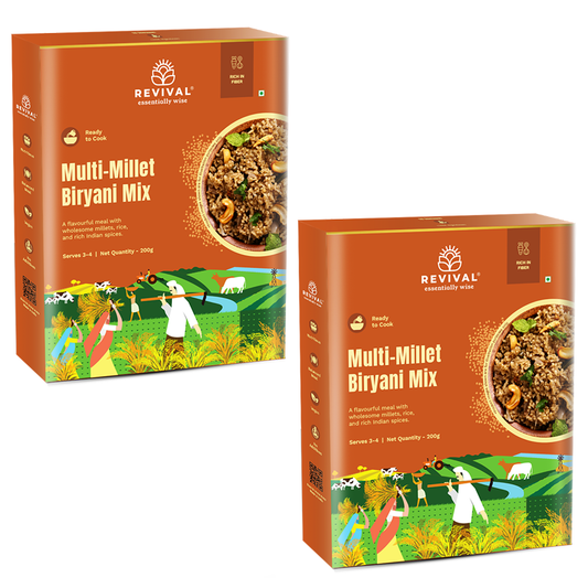 Multi-Millet Biryani Mix Pack Of 2
