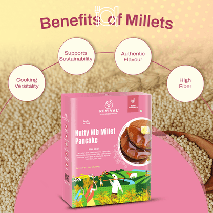 Nutty Nib Millet Pancake Mix