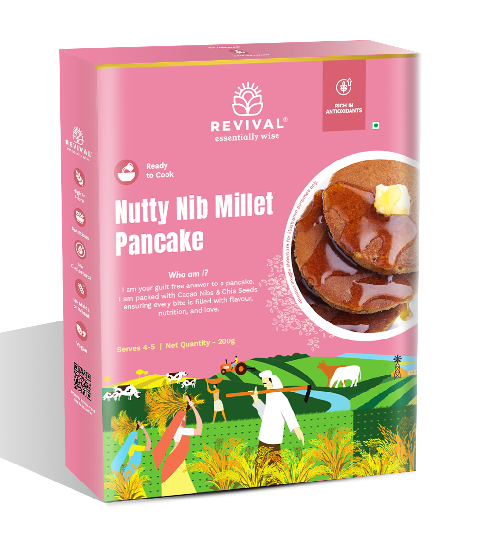 Nutty Nib Millet Pancake Mix