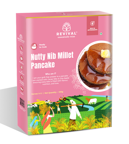 Nutty Nib Millet Pancake Mix