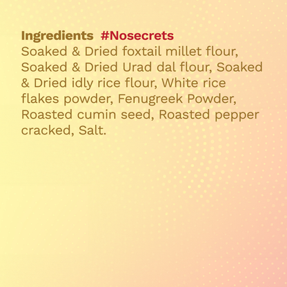 Foxtail Millet Dosa Mix Pack of 2