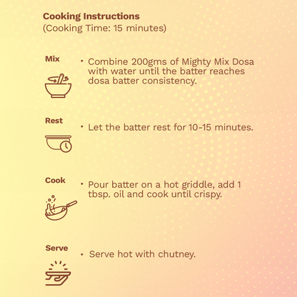 Mighty Mix Dosa
