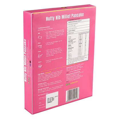 Nutty Nib Millet Pancake Mix Pack Of 2