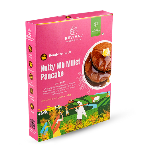 Nutty Nib Millet Pancake Mix