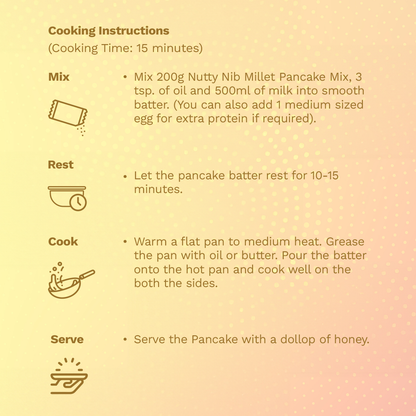 Nutty Nib Millet Pancake Mix